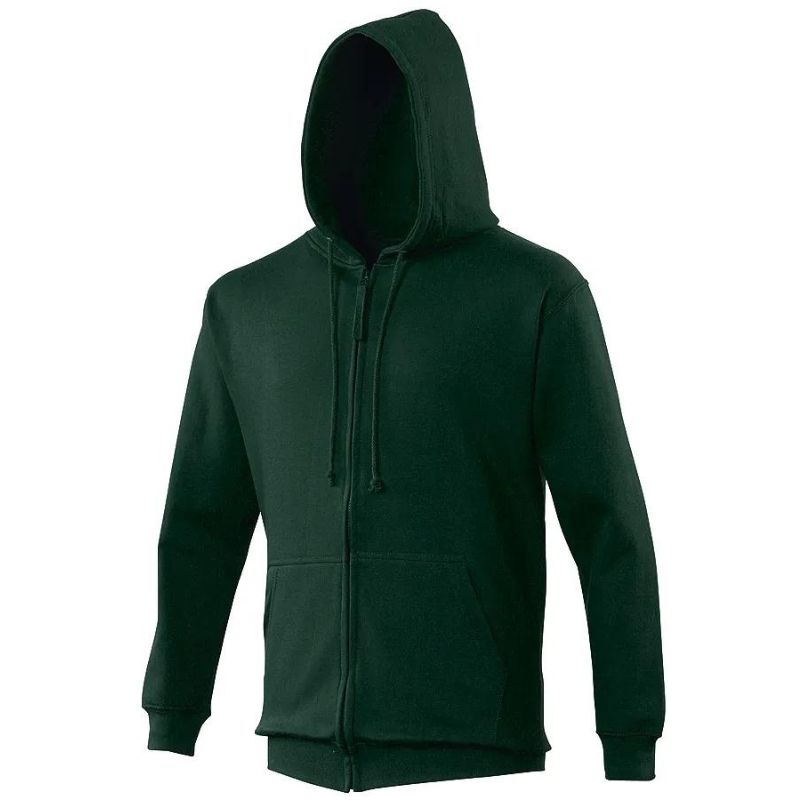 sweat à capuche couleur vert forêt