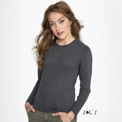 t-shirt sol's imperial manche longue lsl femme
