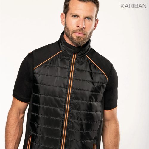 Veste pro Kariban bi-matière WK606