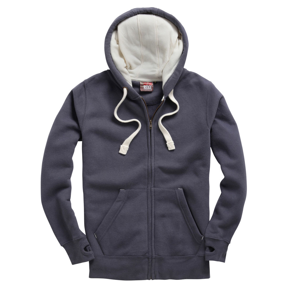SWEATSHIRT COTTON RIDGE HOODIE ZIPPÉ – Image 13