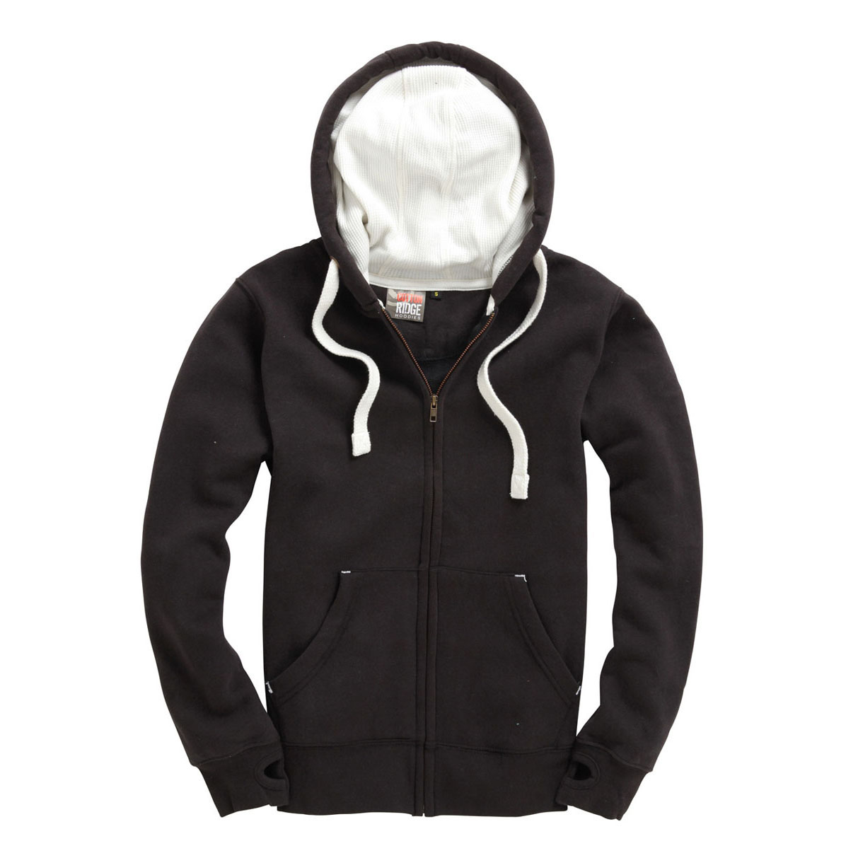 SWEATSHIRT COTTON RIDGE HOODIE ZIPPÉ – Image 14