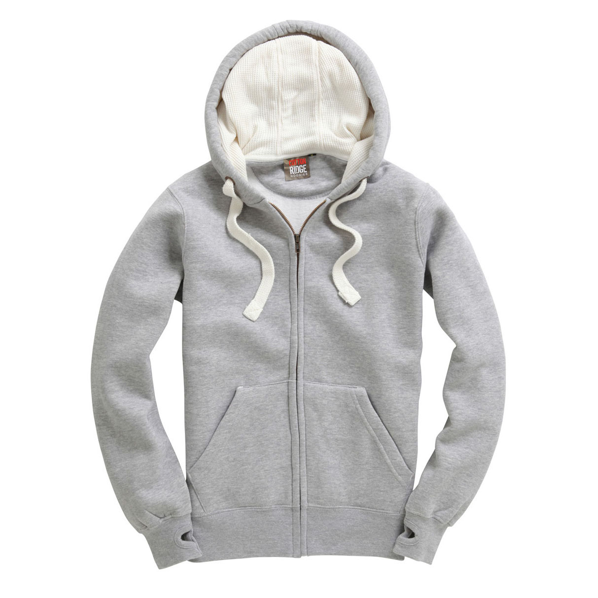 SWEATSHIRT COTTON RIDGE HOODIE ZIPPÉ – Image 15