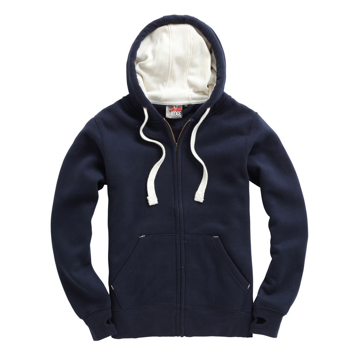 SWEATSHIRT COTTON RIDGE HOODIE ZIPPÉ – Image 17