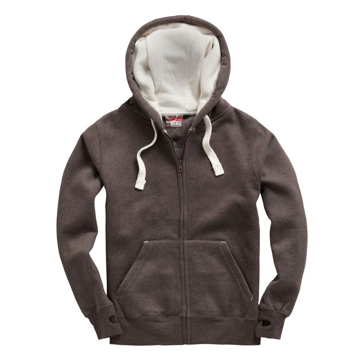 SWEATSHIRT COTTON RIDGE HOODIE ZIPPÉ – Image 18