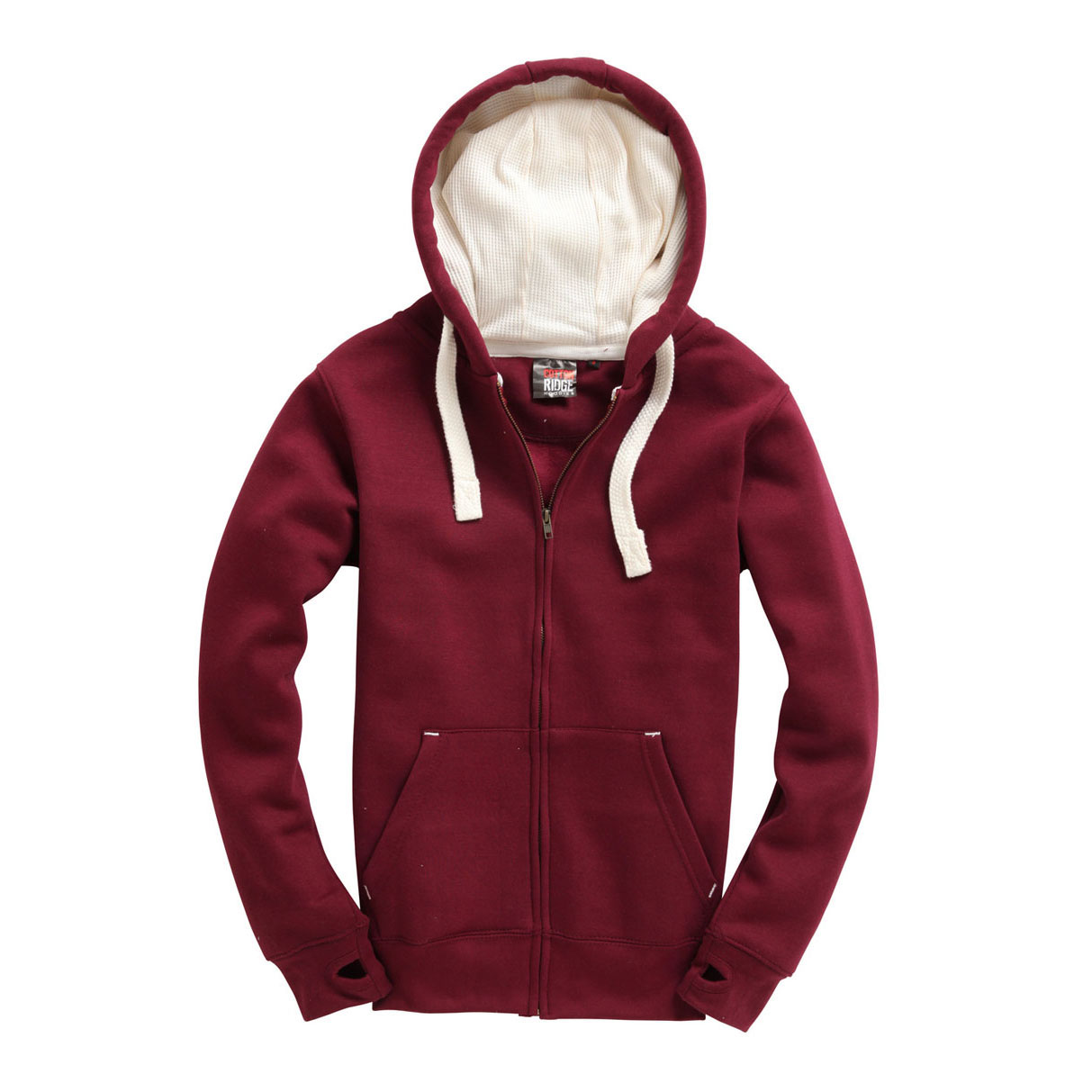 SWEATSHIRT COTTON RIDGE HOODIE ZIPPÉ – Image 24