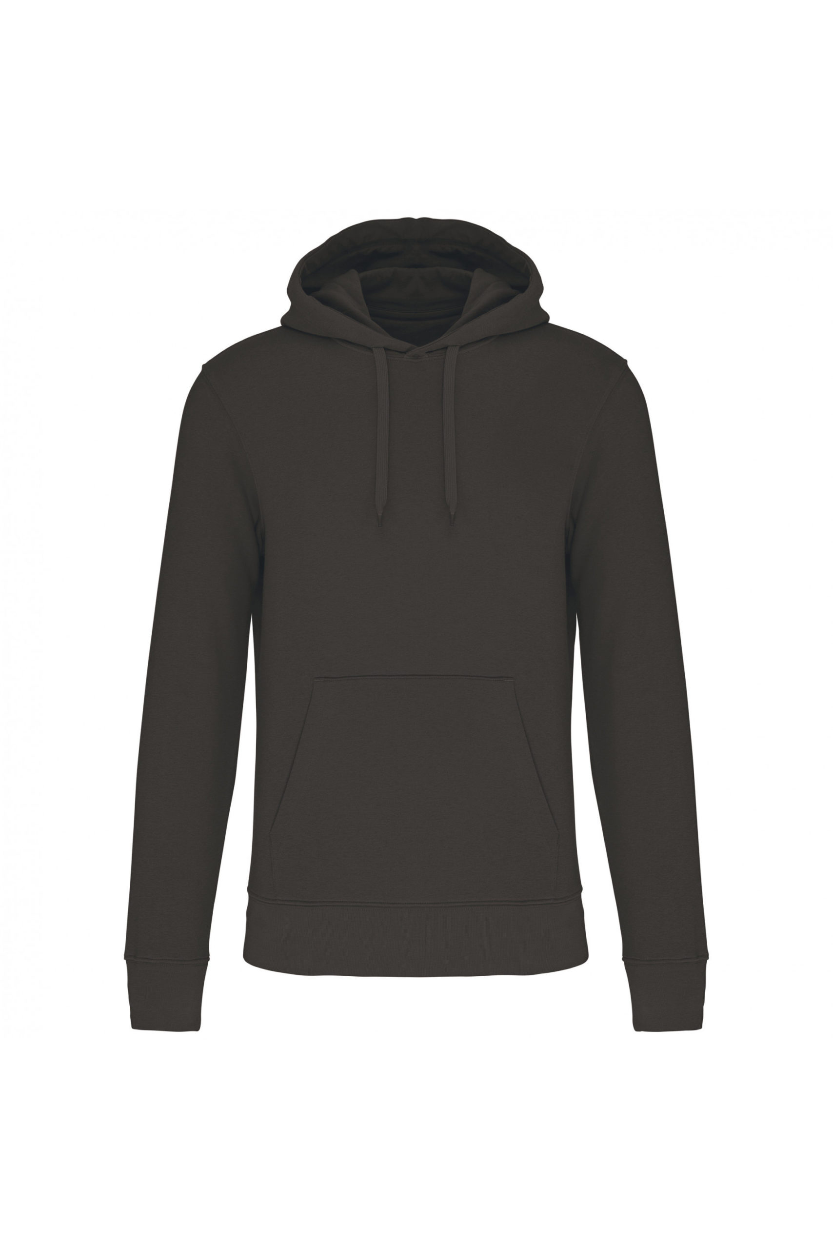 sweat capuche éco responsable homme gris foncé