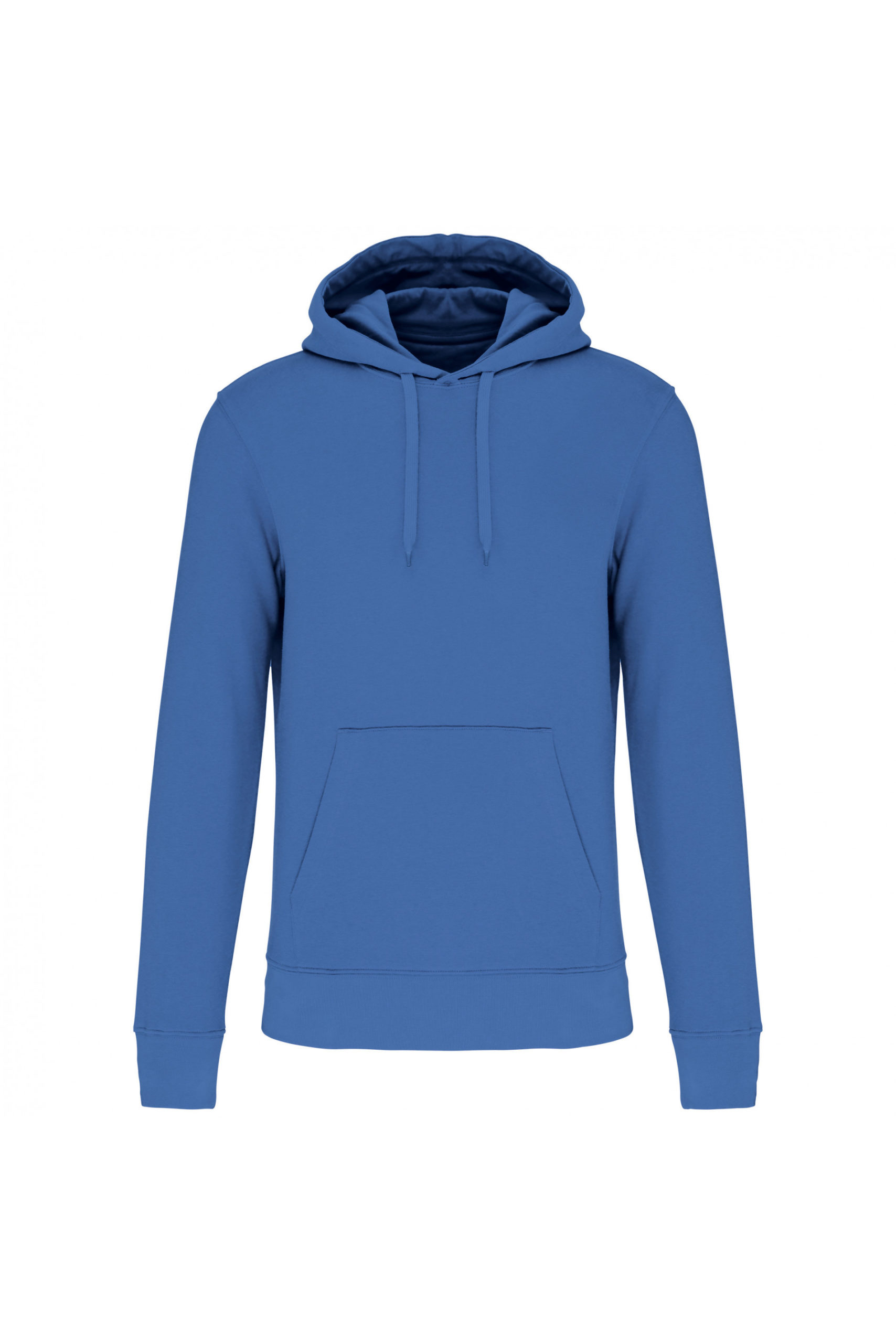 sweat capuche éco responsable homme bleu roi