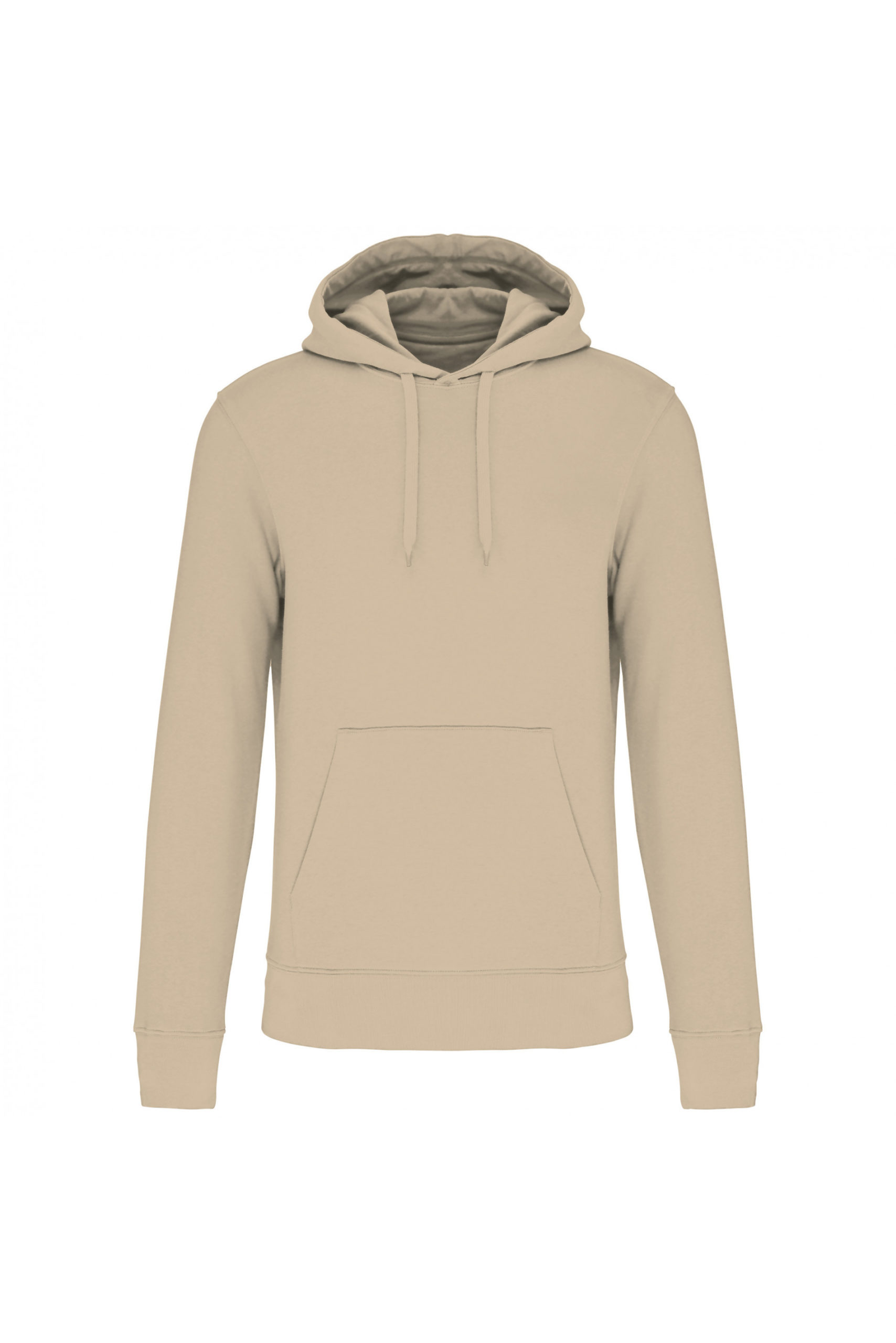 sweat capuche éco responsable beige sable
