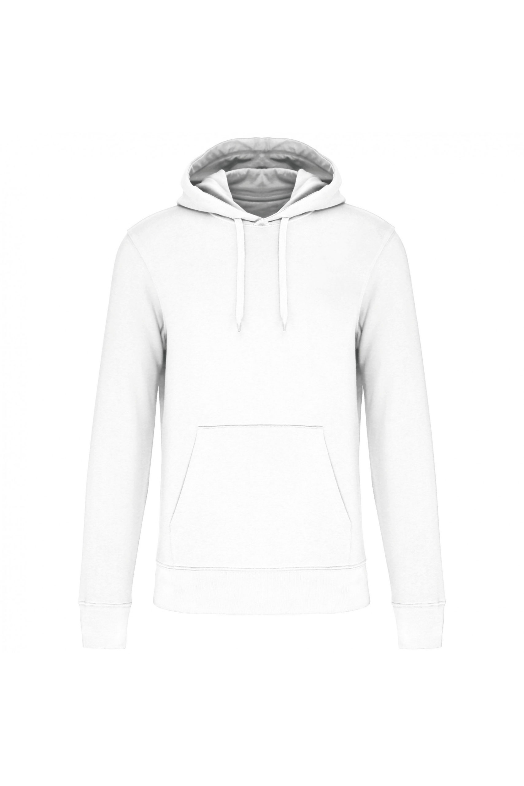 sweat capuche éco responsable homme blanc