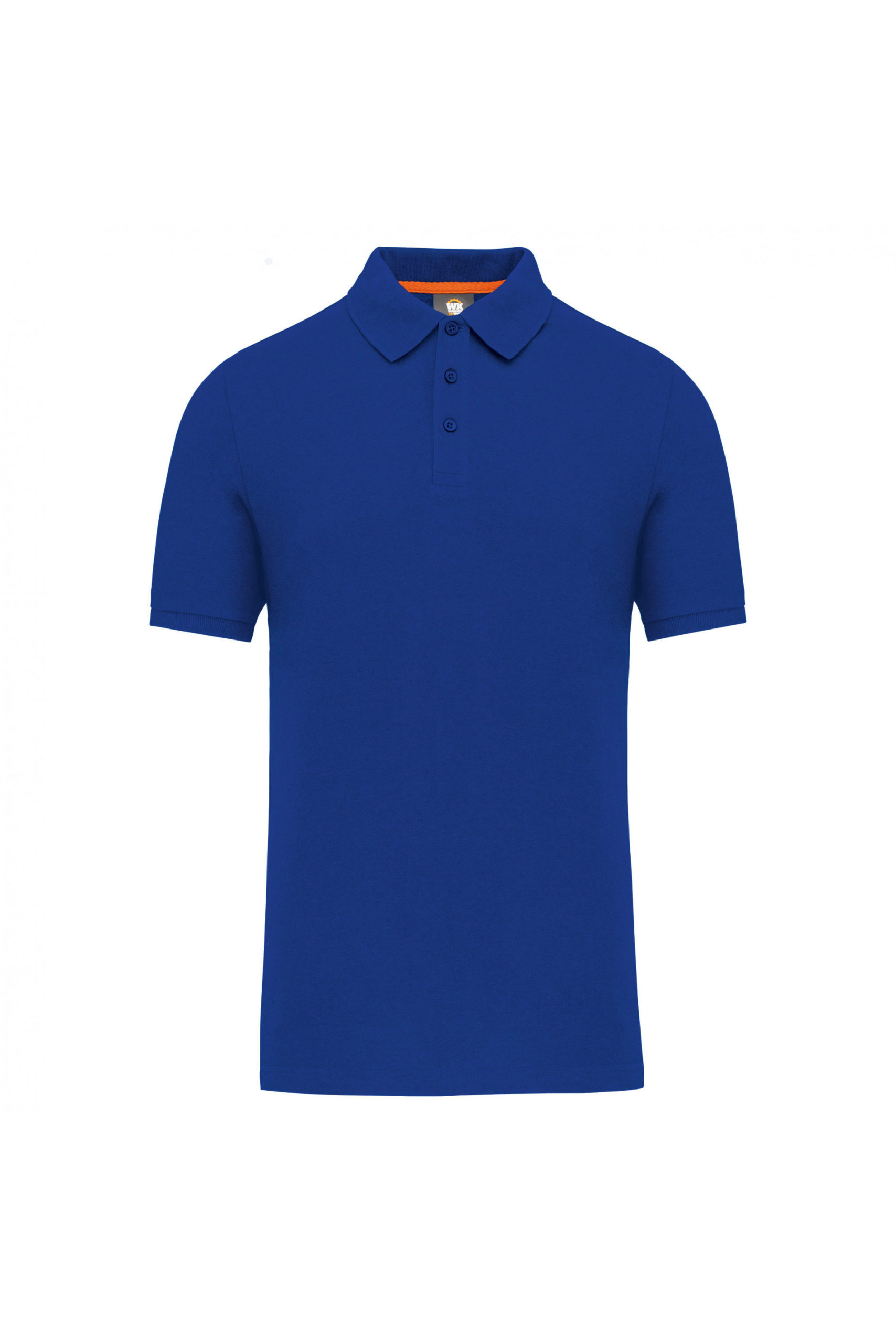 polo écoresponsable homme bleu roi