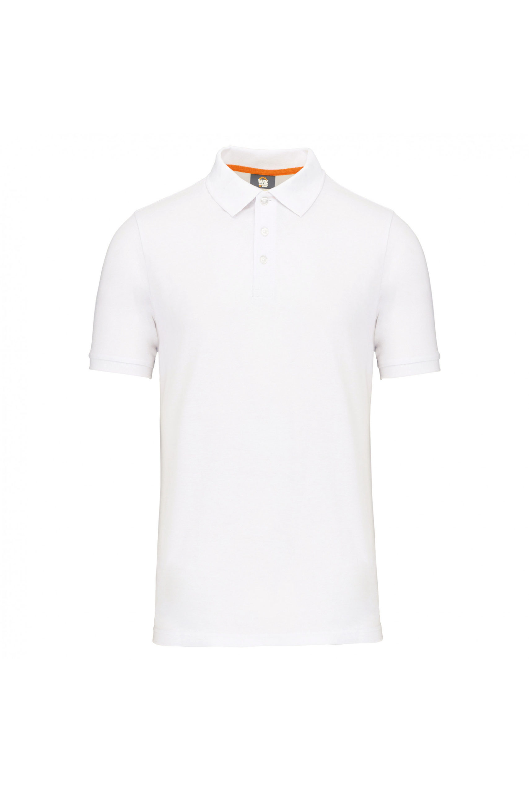 polo écoresponsable homme blanc
