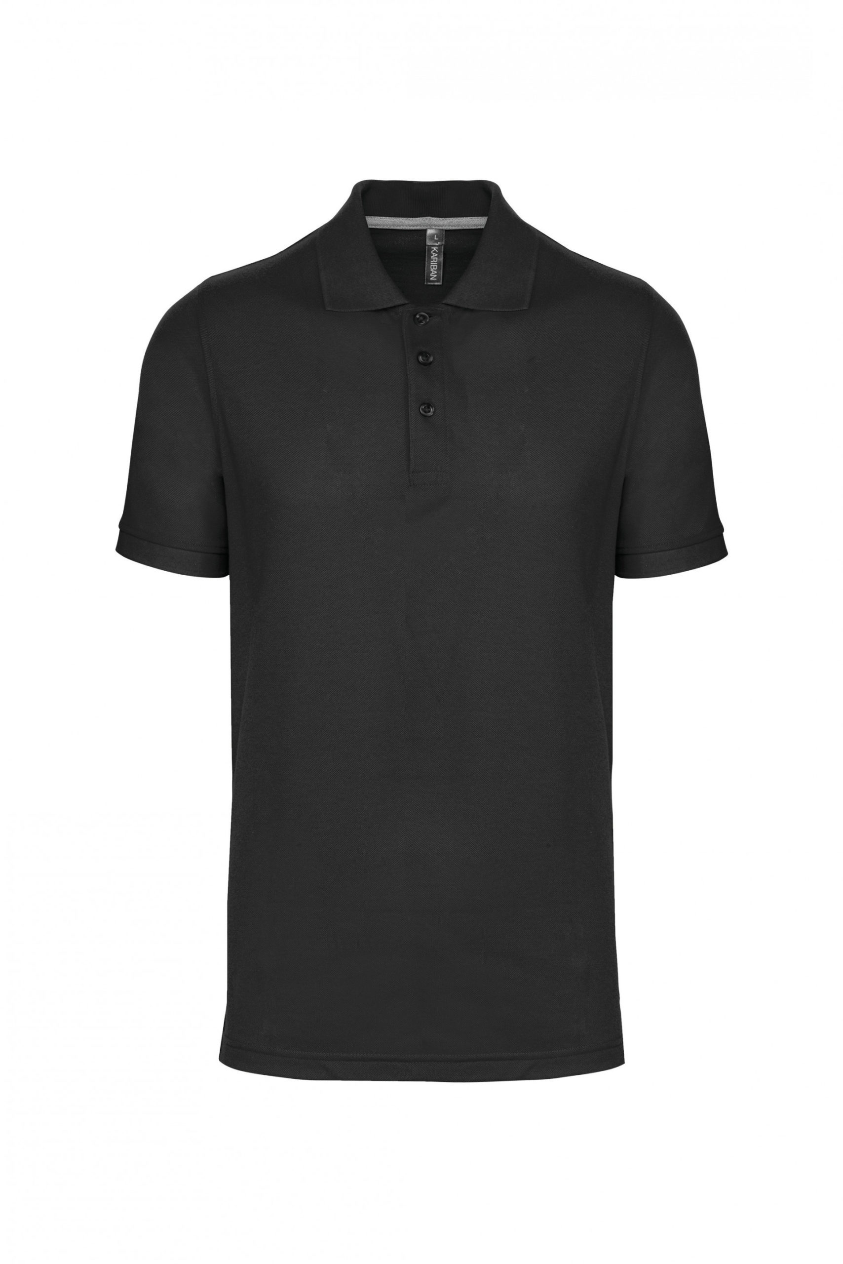 polo manches courtes homme gris sombre