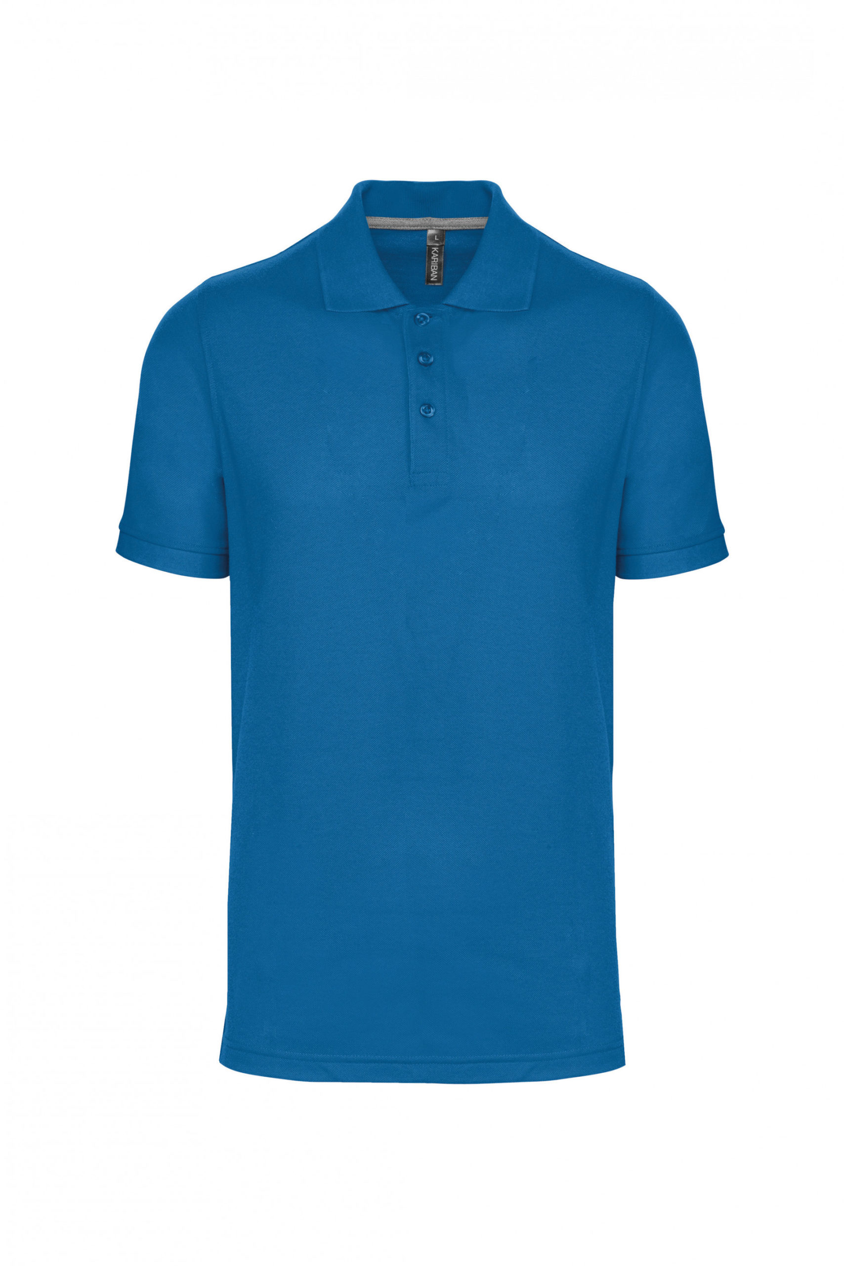 polo manches courtes homme bleu roi