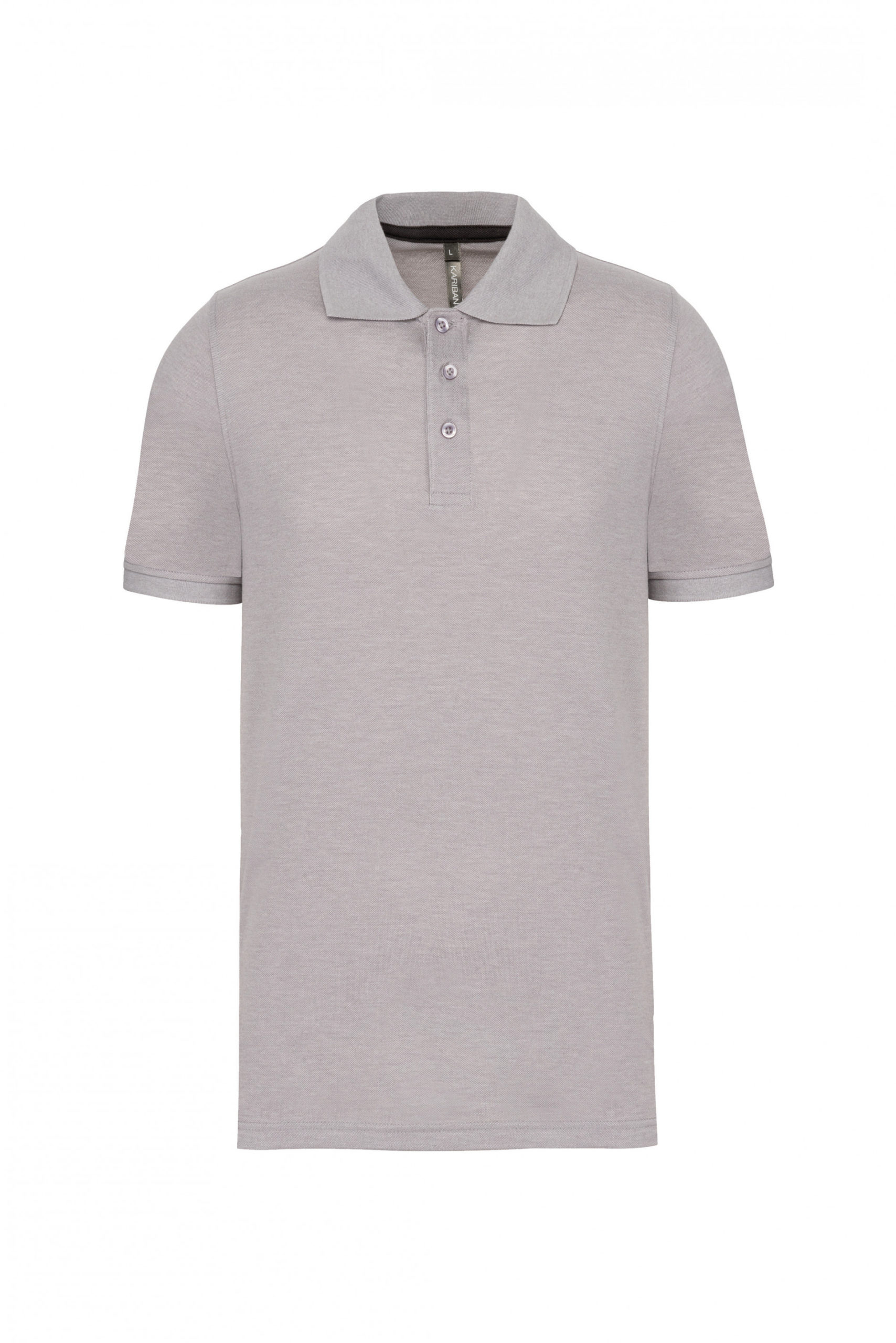 polo manches courtes homme gris