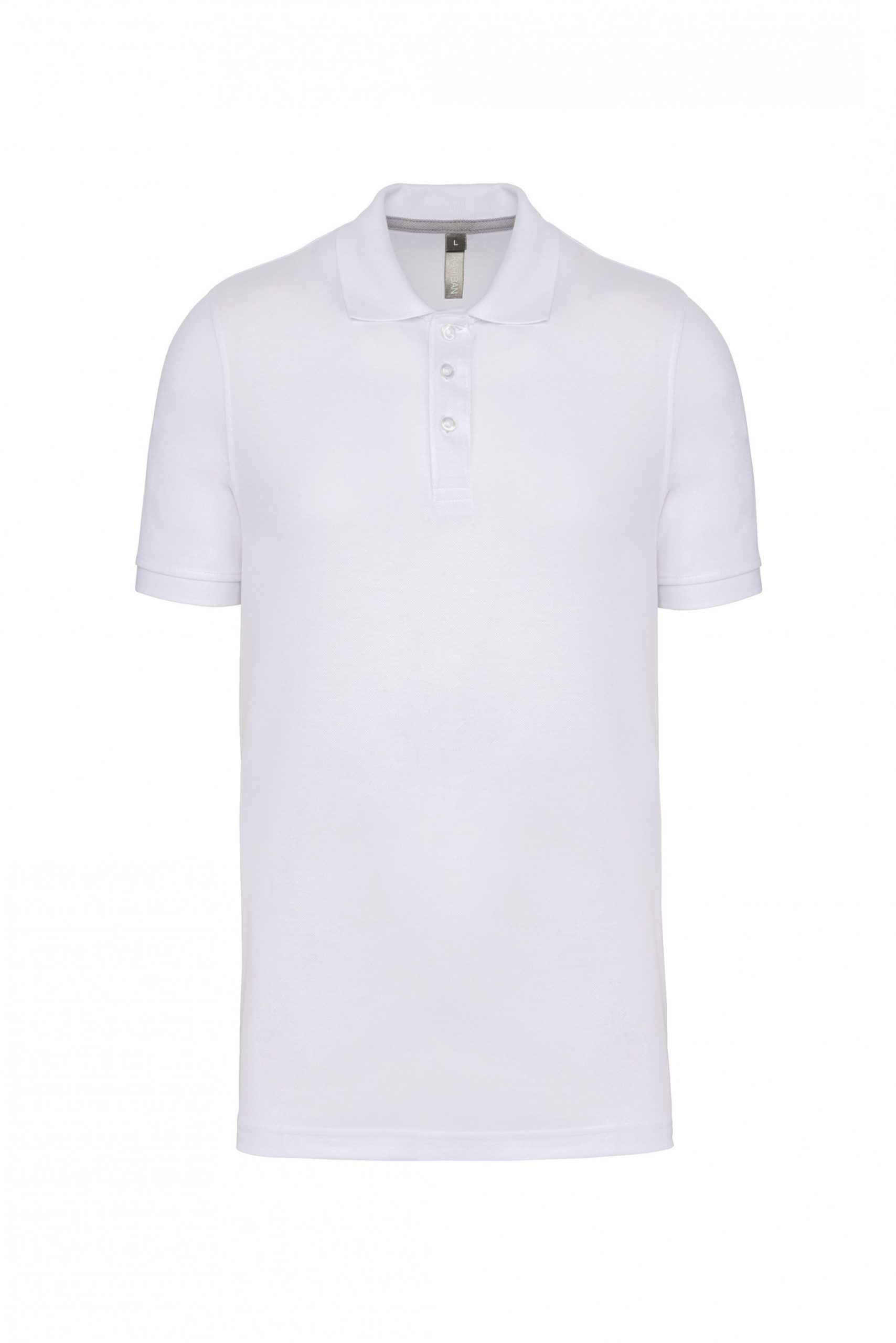 polo manches courtes homme blanc