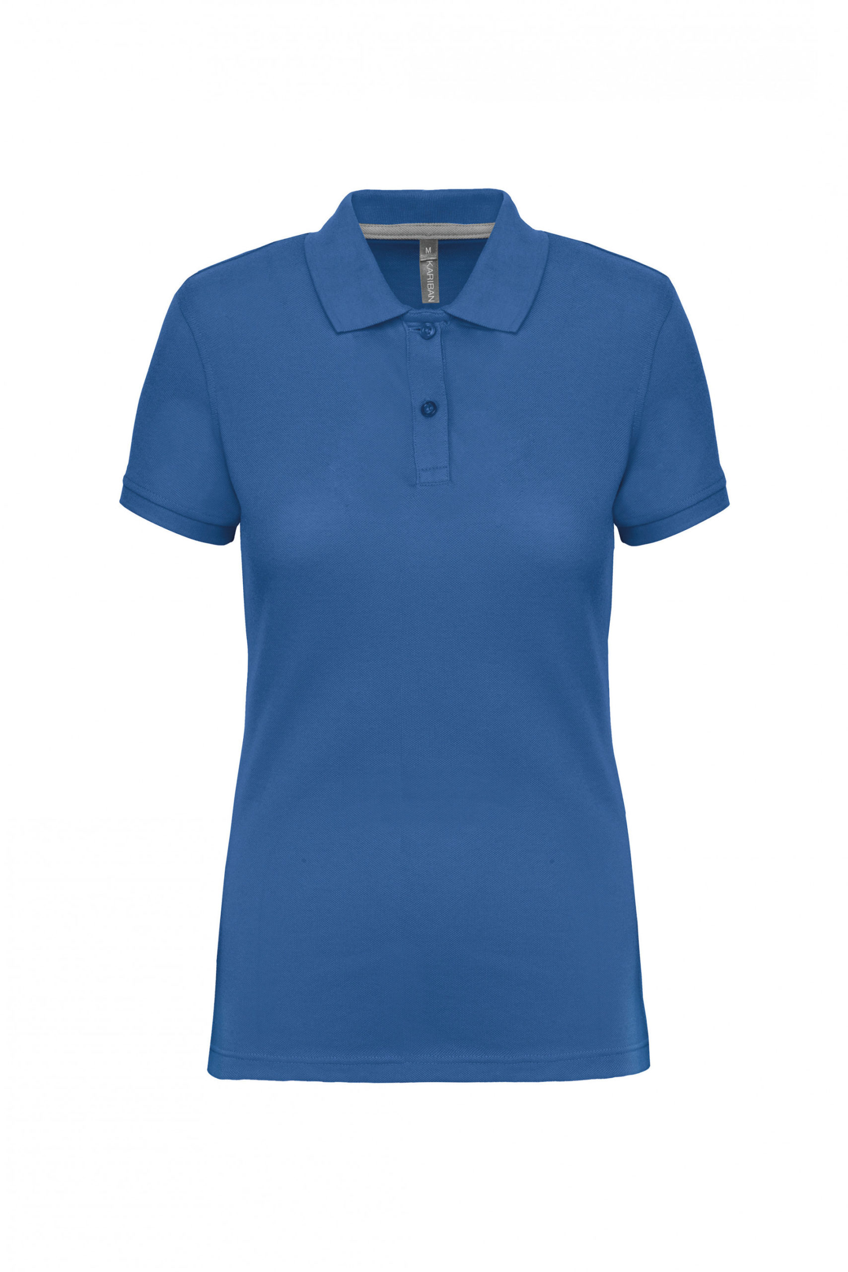 polo manches courtes femme, bleu roi