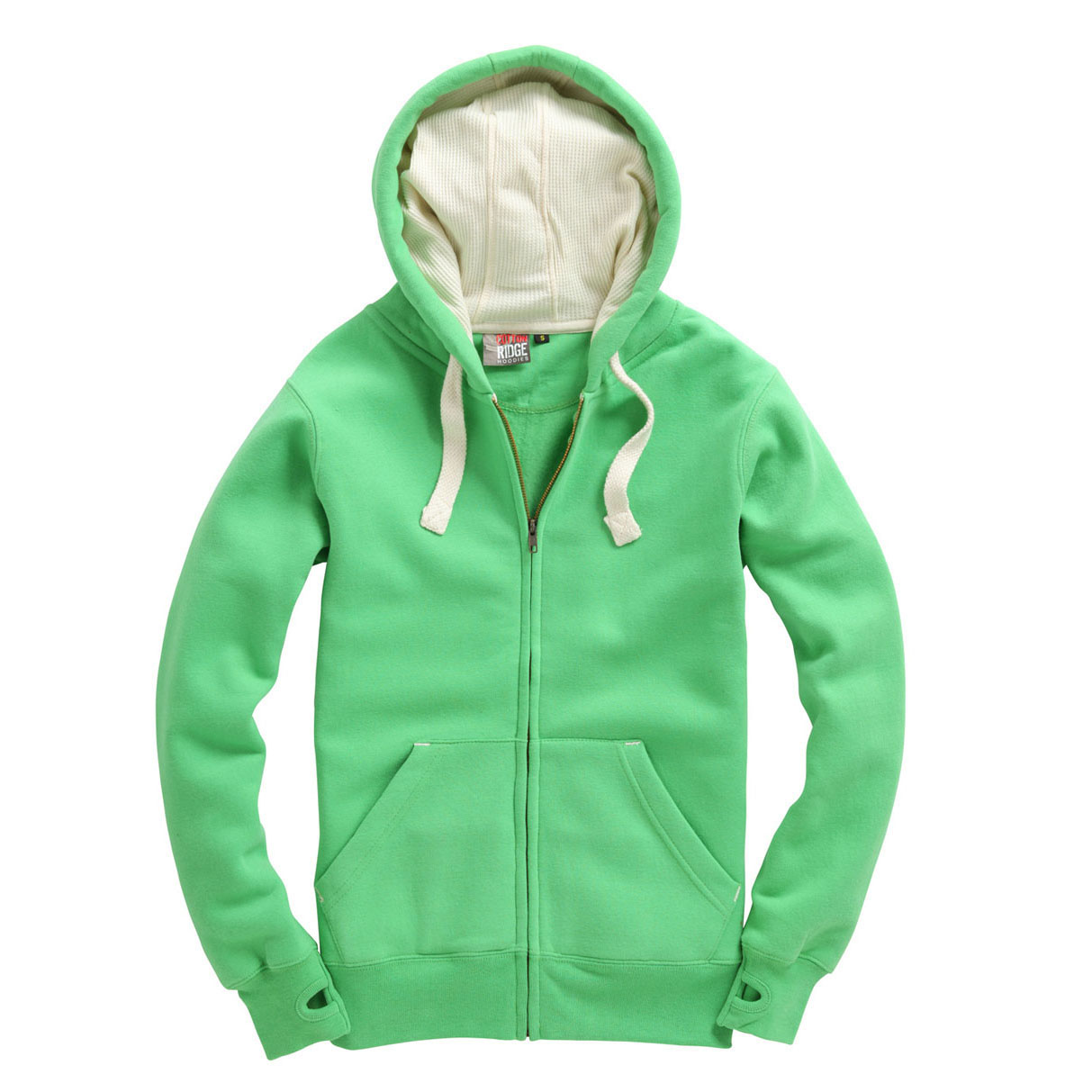 SWEATSHIRT COTTON RIDGE HOODIE ZIPPÉ – Image 3