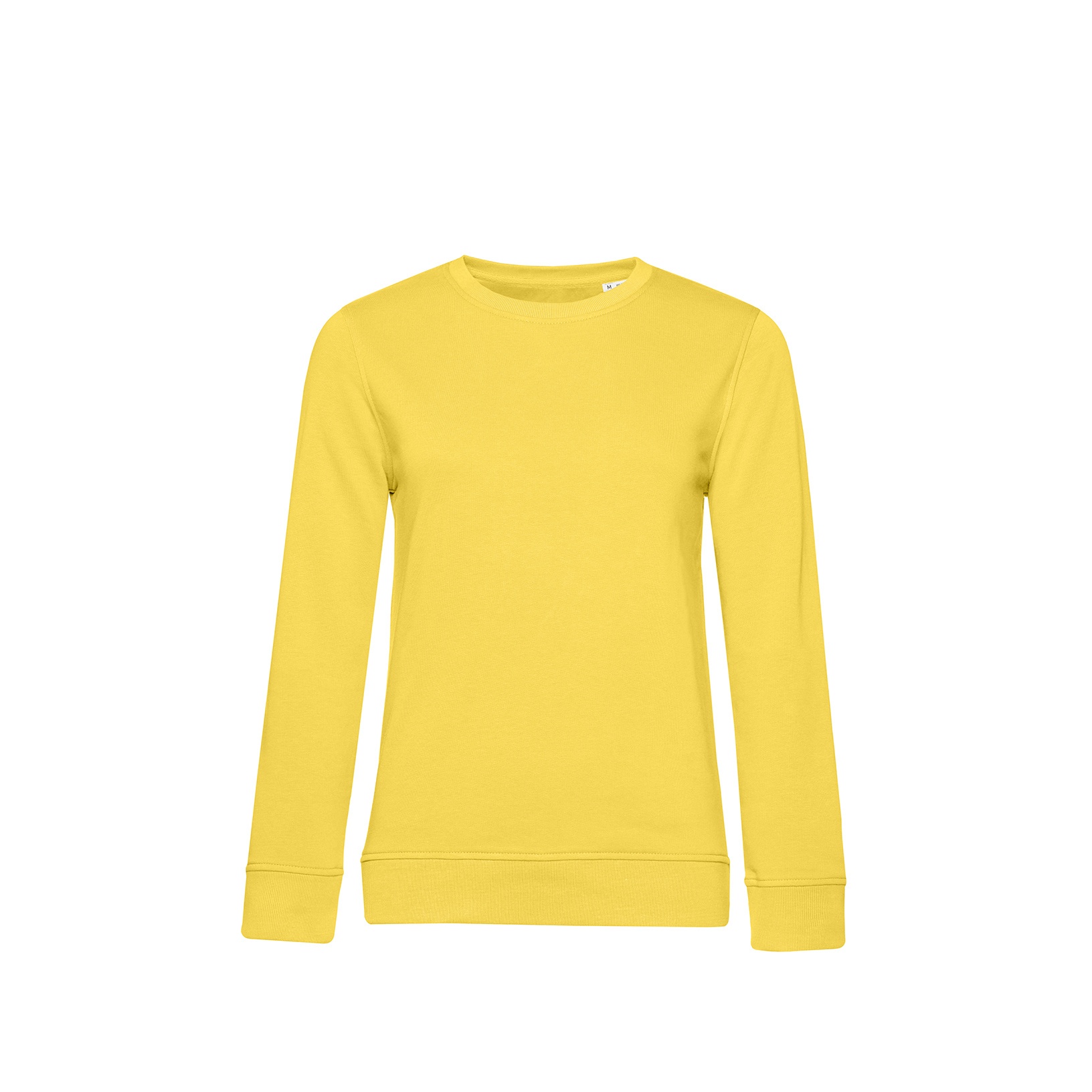 Pull femme jaune citron