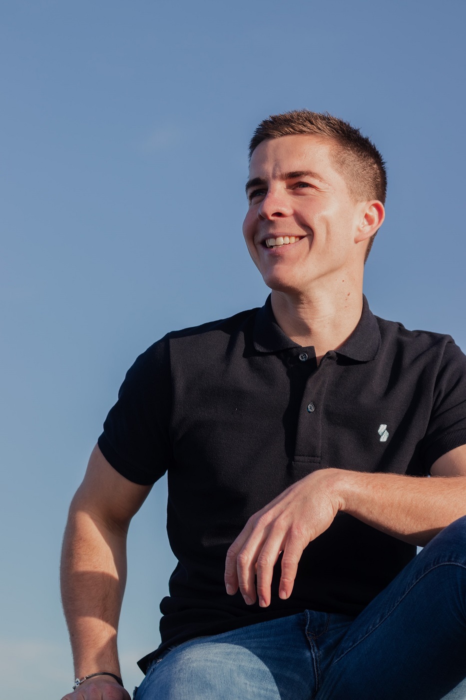 Polo avec logo
