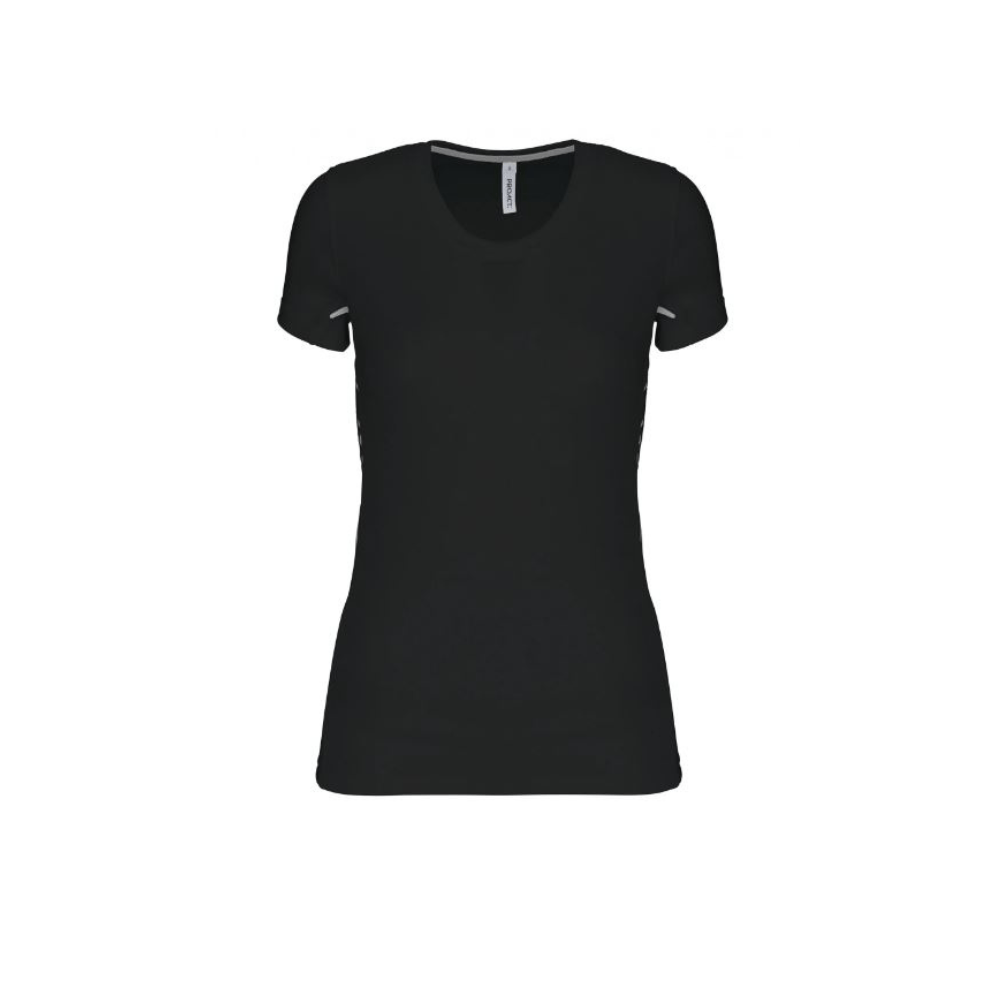 T-SHIRT BI-MATIERE FEMME – Image 2