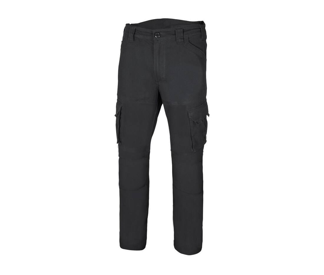 PANTALON MULTIPOCHES EN COTON STRETCH – Image 2