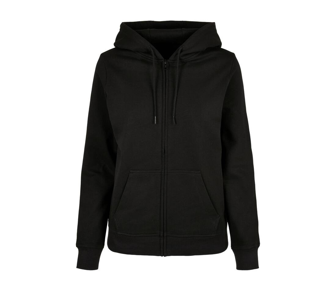 LADIES BASIC ZIP HOODY – Image 2