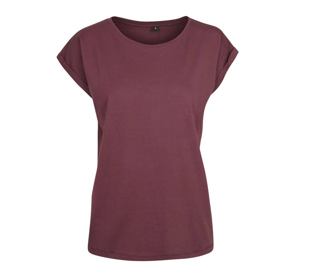 T-SHIRT LADIES EXTENDED SHOULDER TEE – Image 3