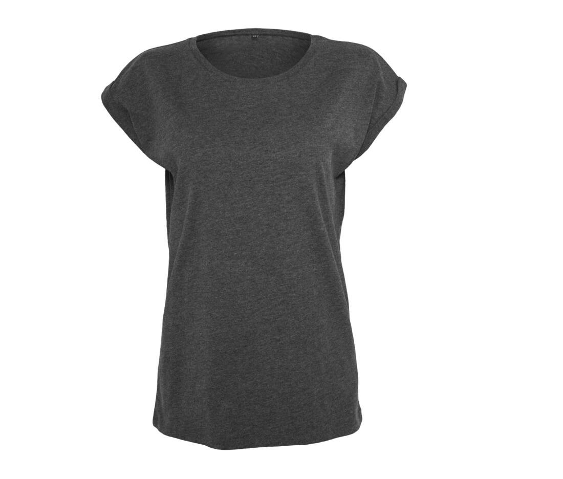 T-SHIRT LADIES EXTENDED SHOULDER TEE – Image 4