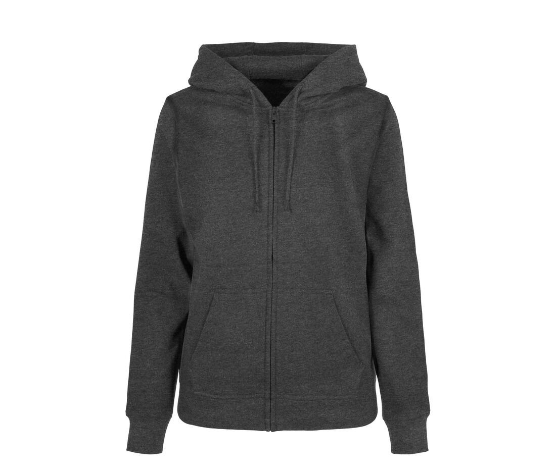 LADIES BASIC ZIP HOODY – Image 3