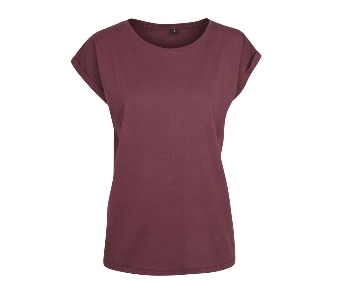 T-SHIRT LADIES EXTENDED SHOULDER TEE – Image 5