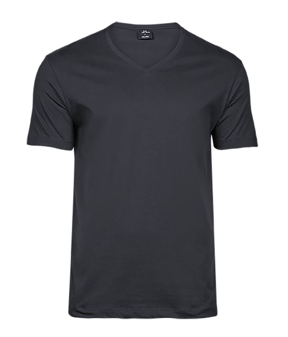 T-SHIRT FASHION V-NECK SOF TEE – Image 3