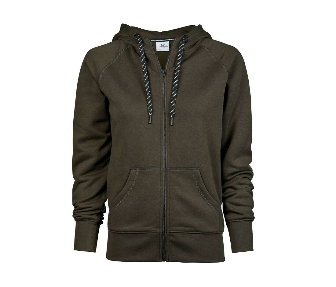 LADIES FASHION FULL ZIP HOOD – Image 4