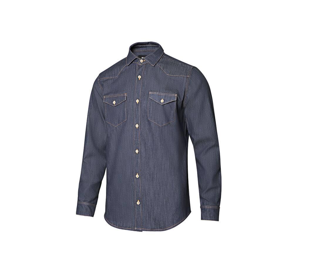 CHEMISE STRETCH EN DENIM HOMME – Image 2
