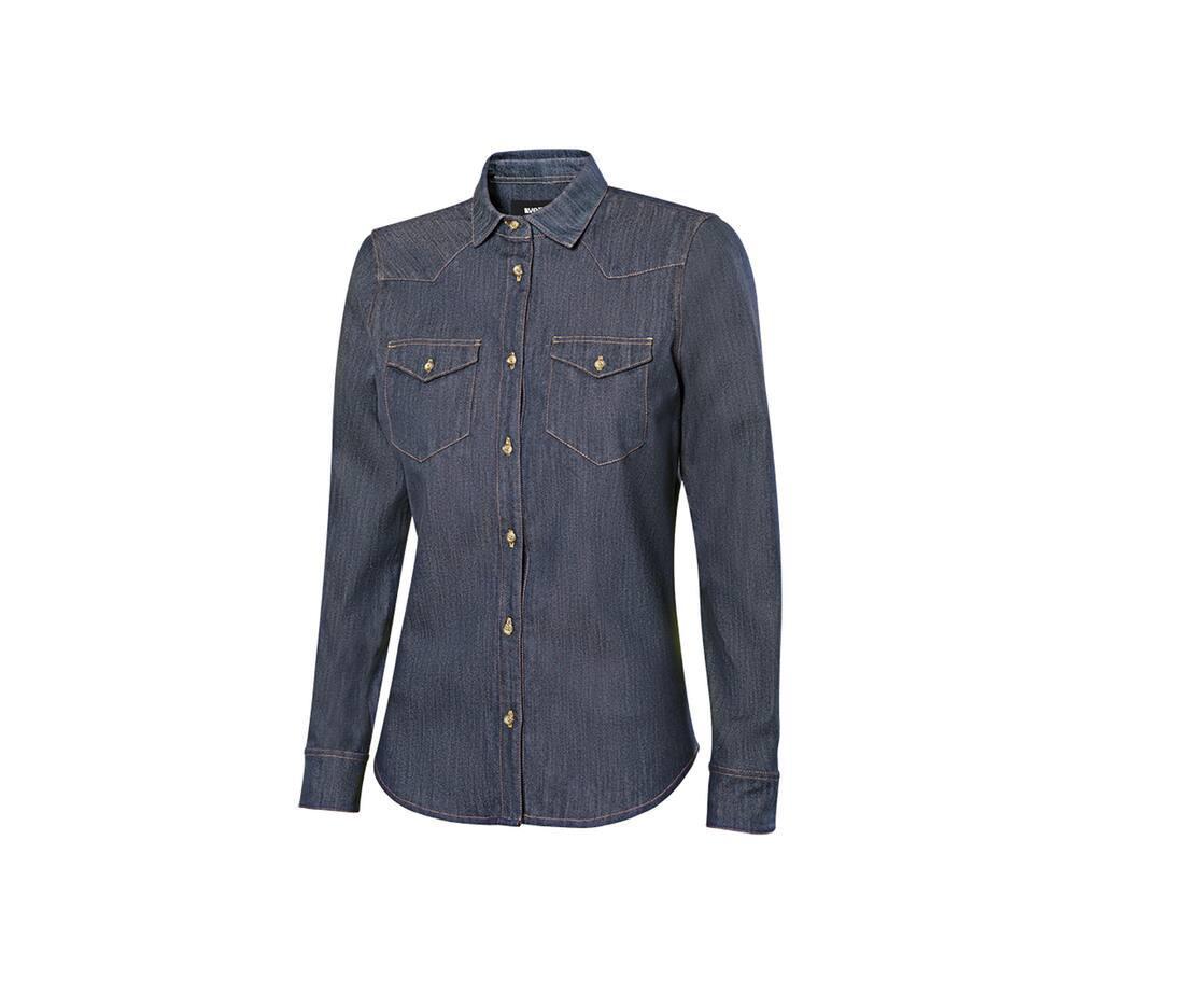 CHEMISE STRETCH EN DENIM FEMME – Image 2