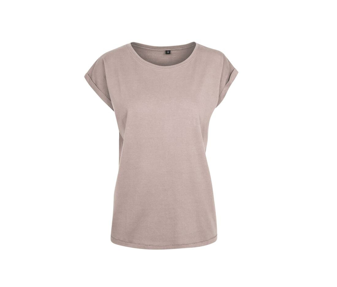 T-SHIRT LADIES EXTENDED SHOULDER TEE – Image 6