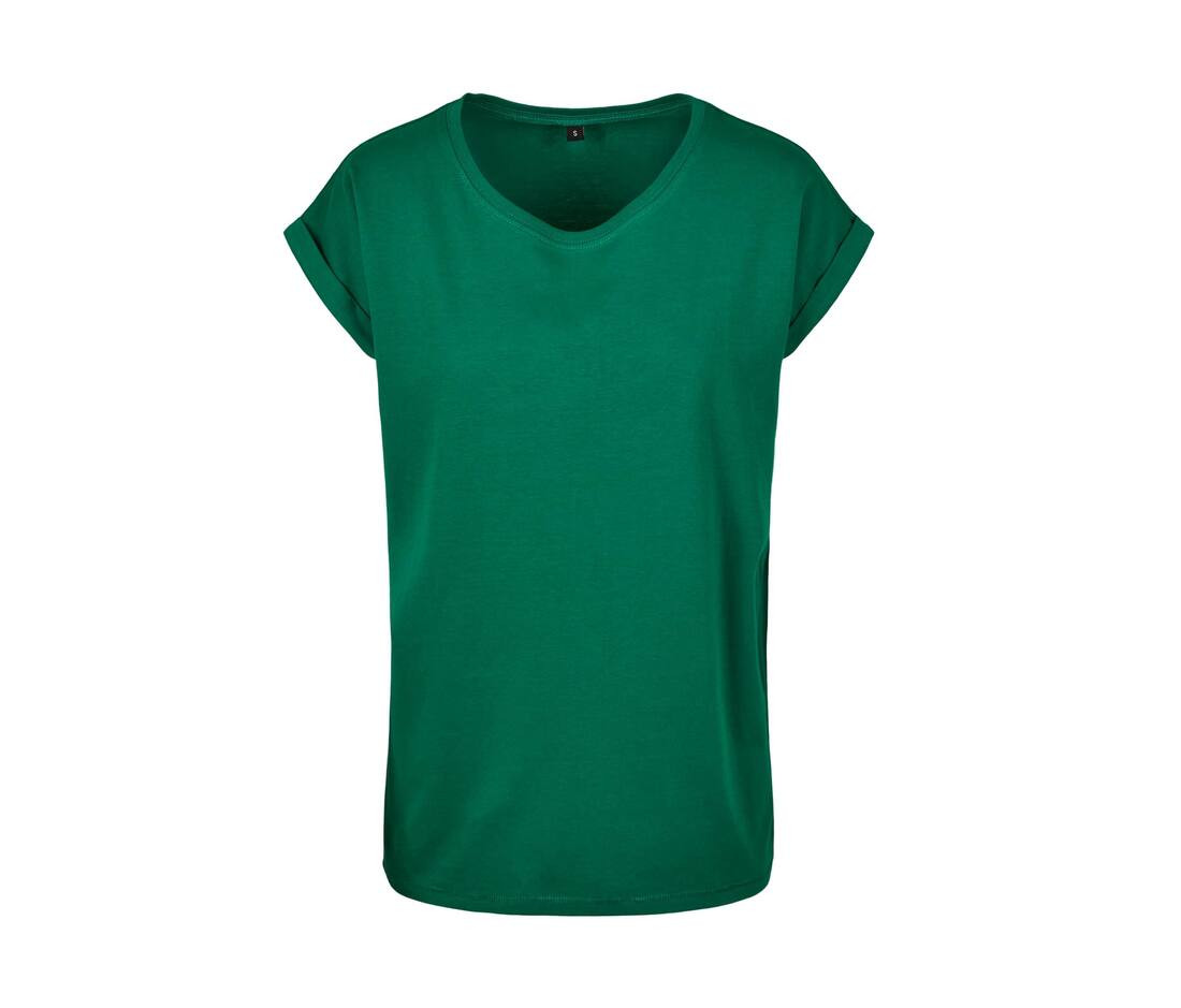 T-SHIRT LADIES EXTENDED SHOULDER TEE – Image 7