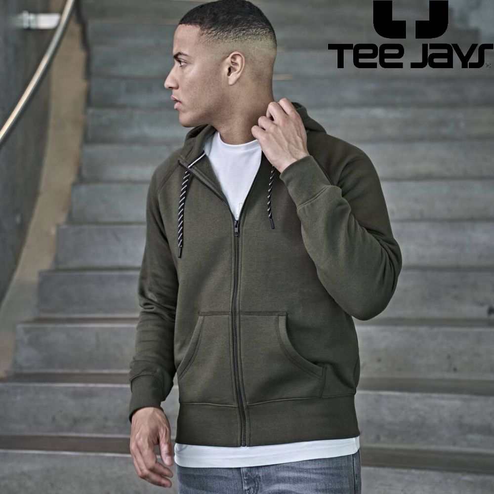 sweatshirt à capuche zippé homme à personnaliser