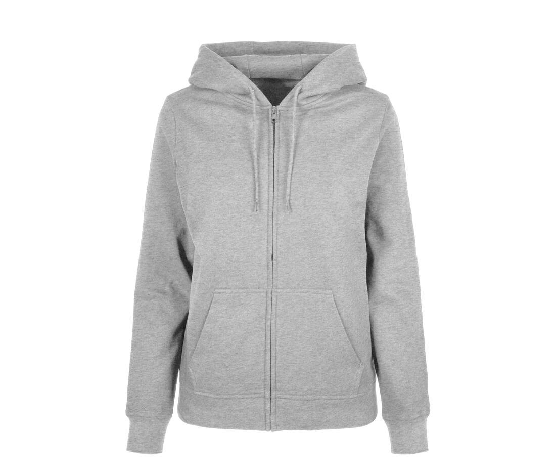 LADIES BASIC ZIP HOODY – Image 4