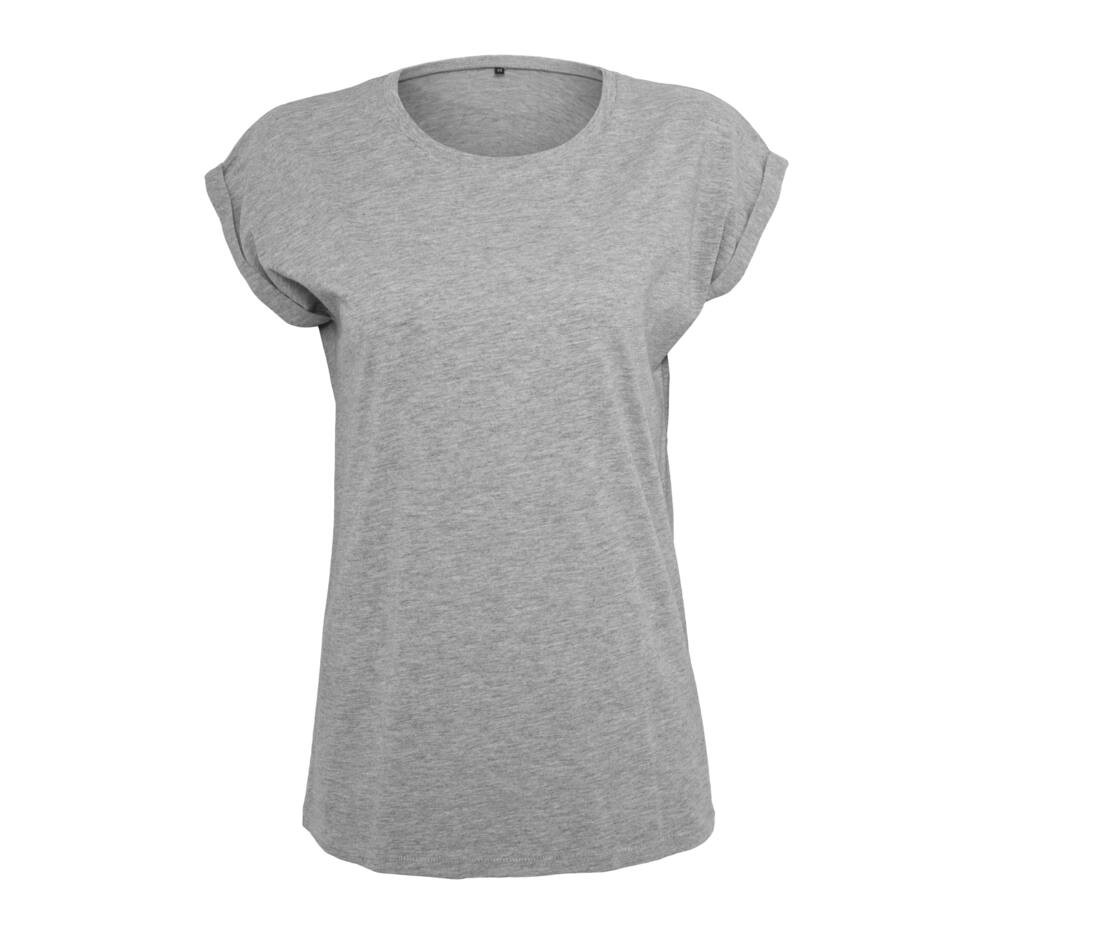T-SHIRT LADIES EXTENDED SHOULDER TEE – Image 8