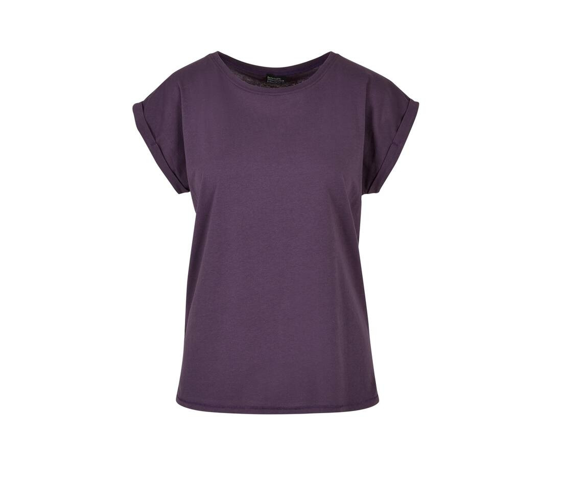T-SHIRT LADIES EXTENDED SHOULDER TEE – Image 11