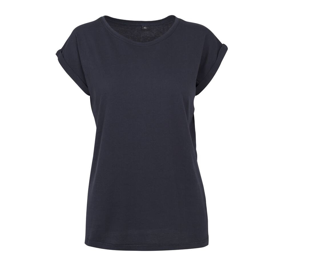 T-SHIRT LADIES EXTENDED SHOULDER TEE – Image 13