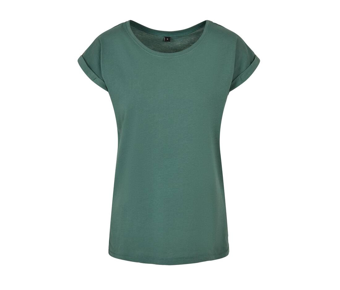 T-SHIRT LADIES EXTENDED SHOULDER TEE – Image 17