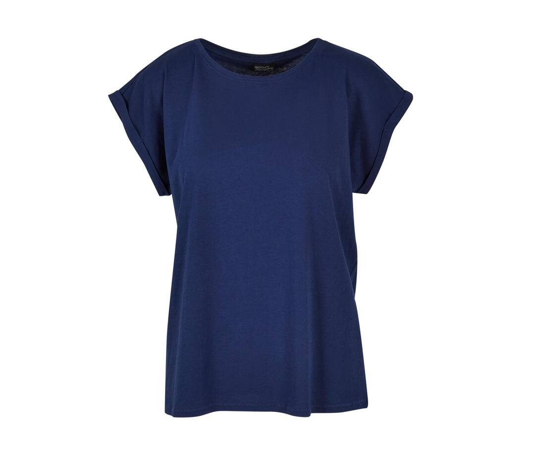 T-SHIRT LADIES EXTENDED SHOULDER TEE – Image 20