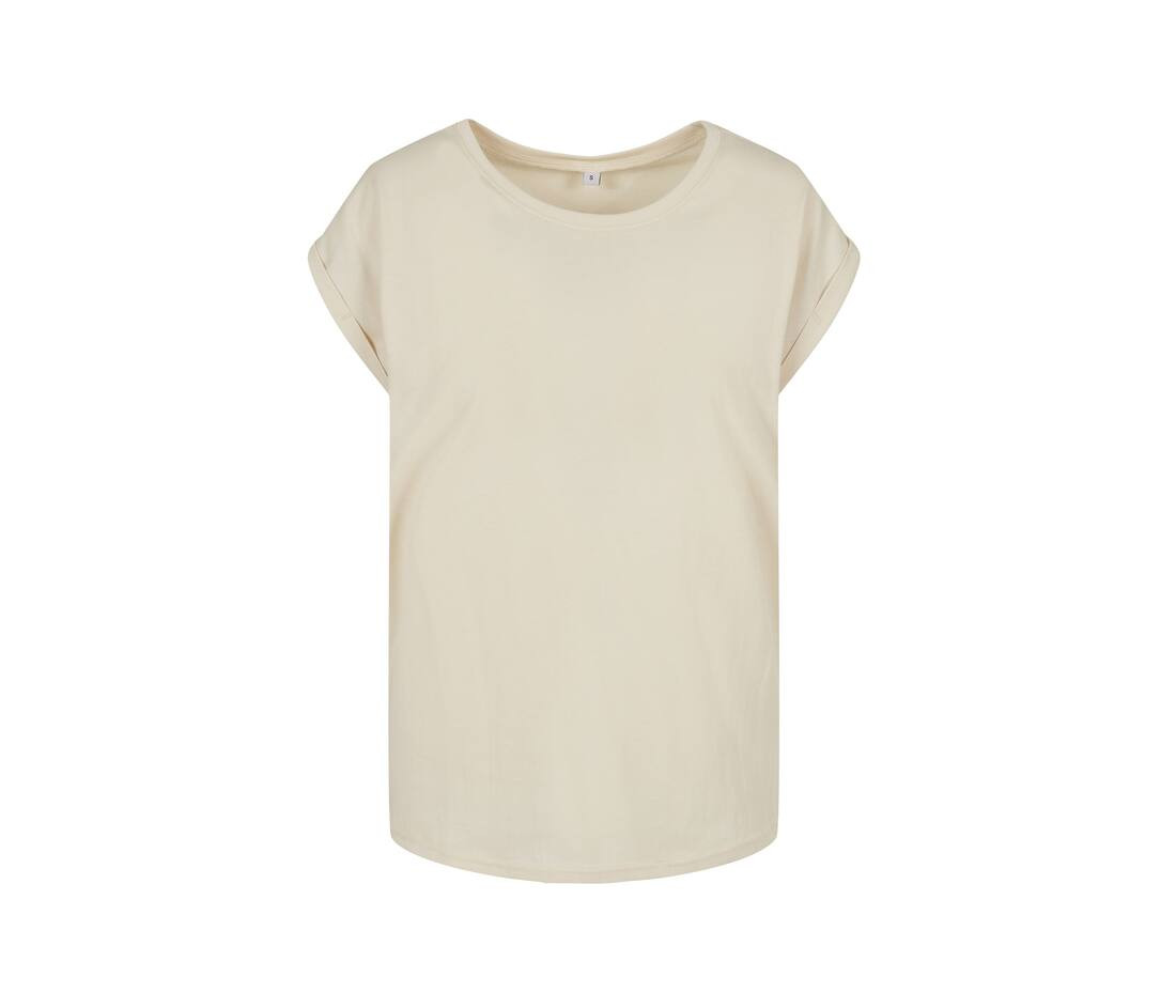 T-SHIRT LADIES EXTENDED SHOULDER TEE – Image 22