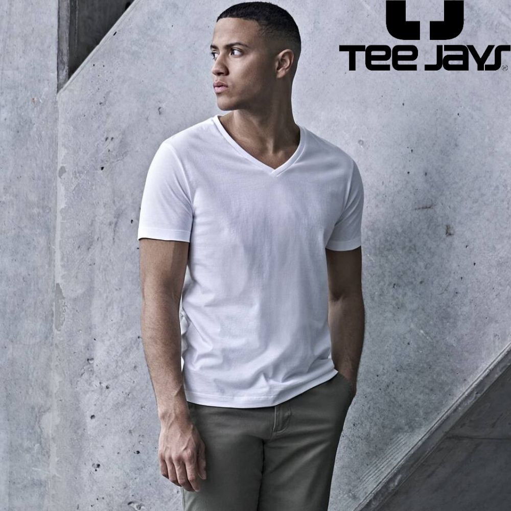 t-shit col V homme à personnaliser