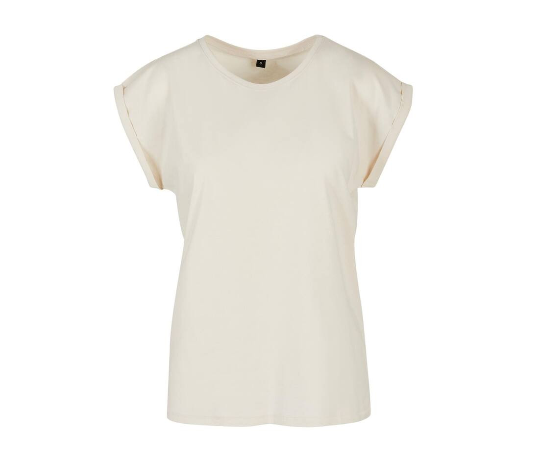 T-SHIRT LADIES EXTENDED SHOULDER TEE – Image 27