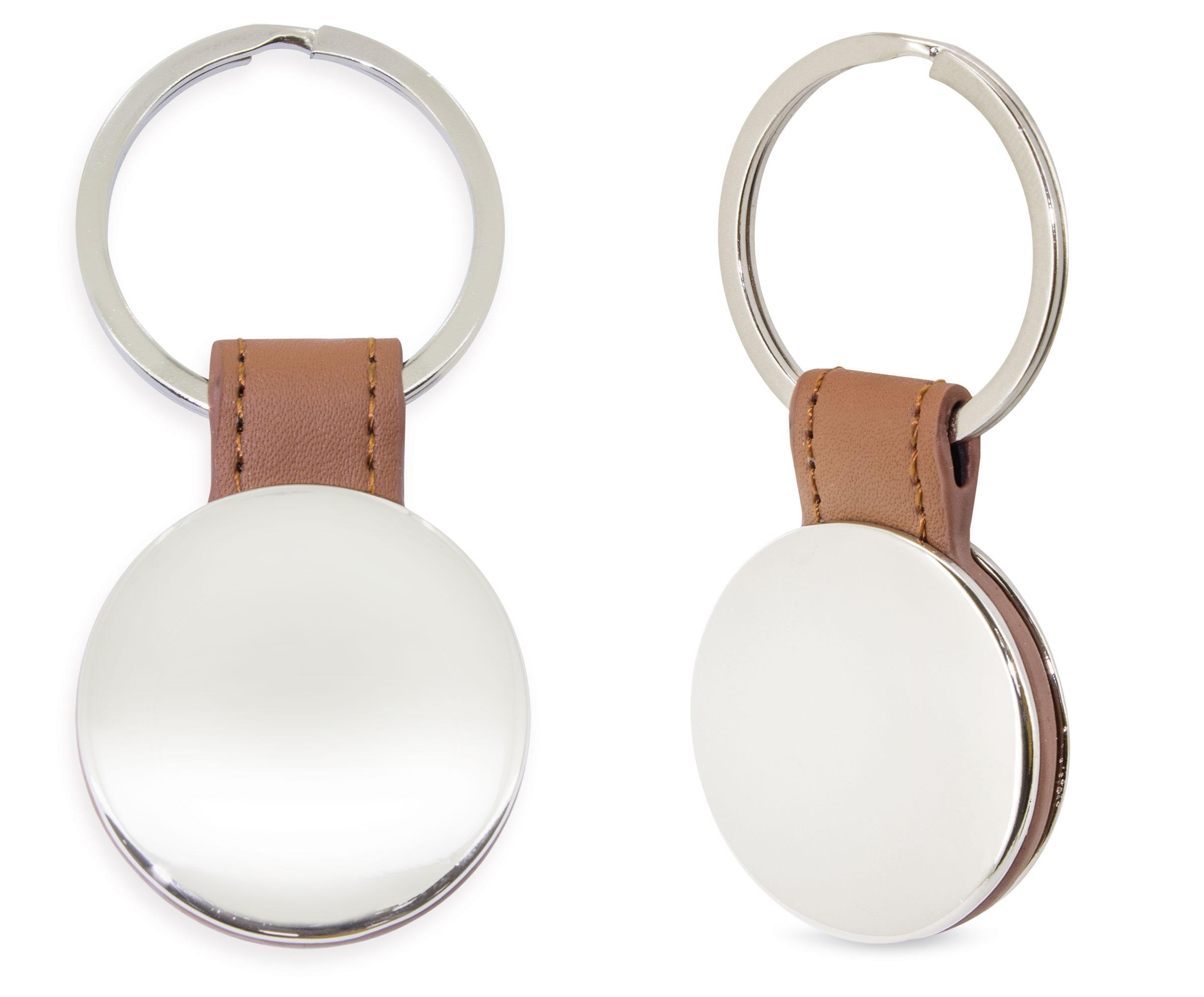 porte-clés blanc à personnaliser
