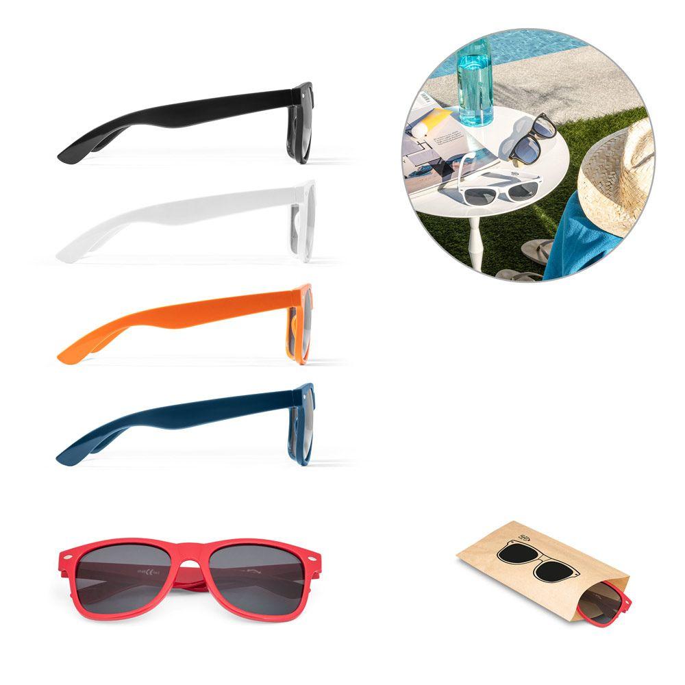 lunettes de soleil colorées à personnaliser