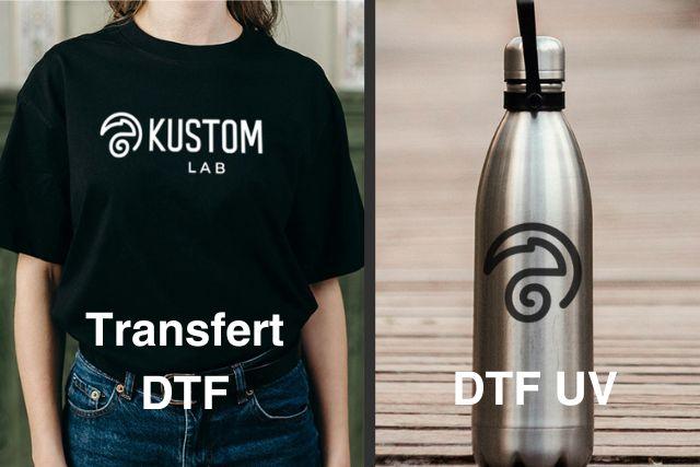 différence entre la DTF et la DTF UV